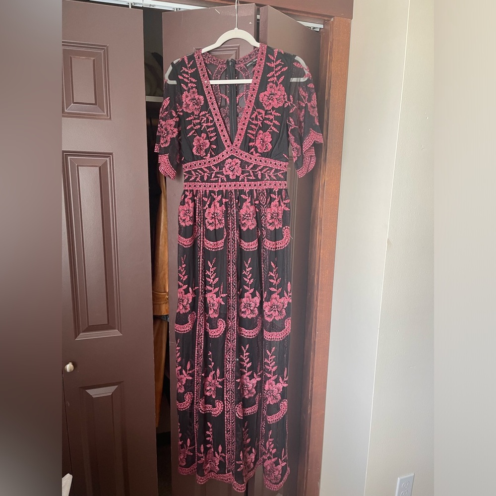 Honeypunch embroidered dress